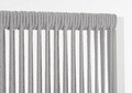 Paravan despartitor pentru gradina/terasa Paxson, Bizzotto, 180 x 30 x 120 cm, aluminiu/tesatura olefin, alb/gri