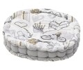 Perna decorativa Grey, InArt, 40x6, bumbac, gri
