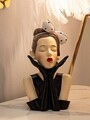 Figurina /sculptura decorativa Woman Hollywood -A, Mauro Ferretti, 17x14x30.5 cm, polirasina, multicolor