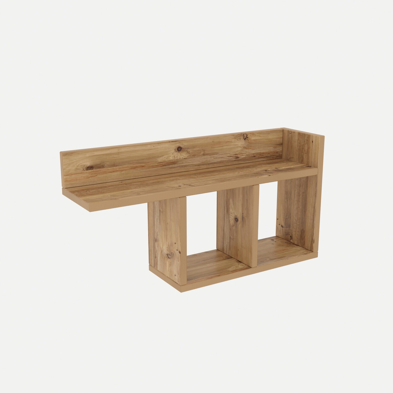 Raft de perete, Kalune Design, Room, 72x37x18 cm, Pin - 1 | YEO