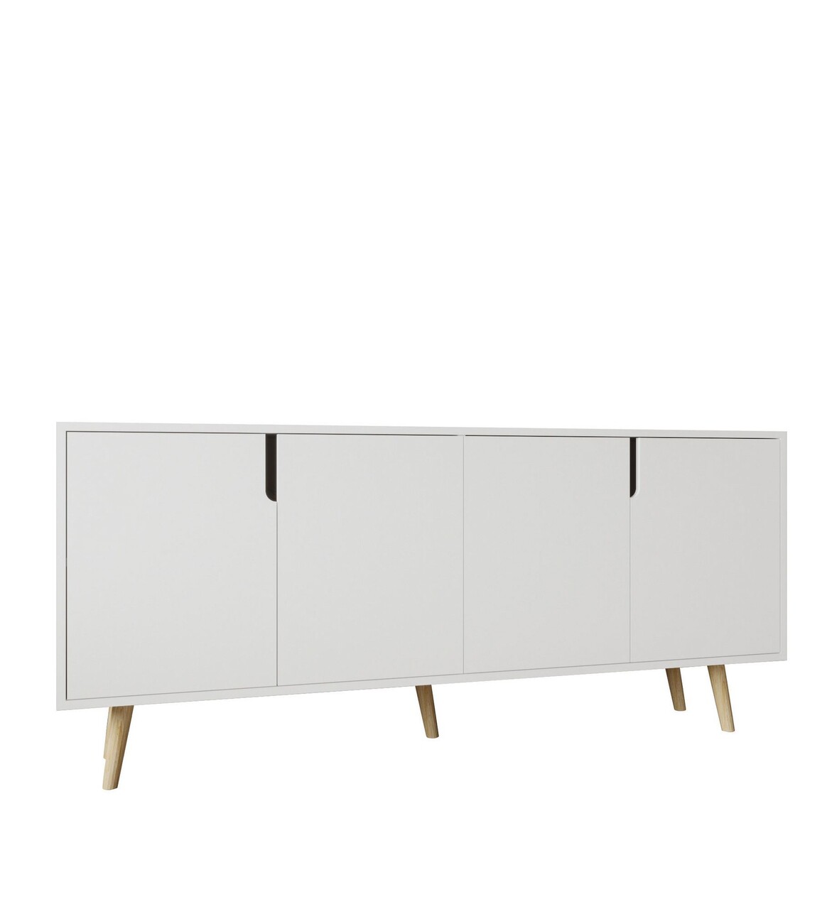 Consola, Hanah Home, Latina Modern 180, 180x80x45 cm, PAL, Alb - view 4