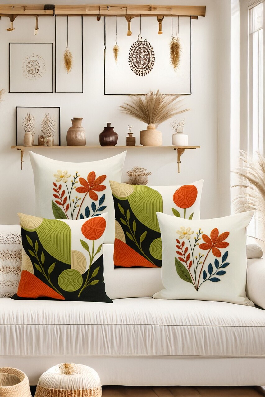 Set fete de perna, Artpnchset4-68, Poliester, Multicolor — imaginea 2