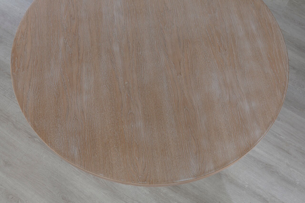 Set masă și scaune (5 bucăți), Hanah Home, Albero130, Natural - imagine 4