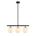 Lustra, Fulgor, 942FLG1116, Metal, Negru / Antic / Alb