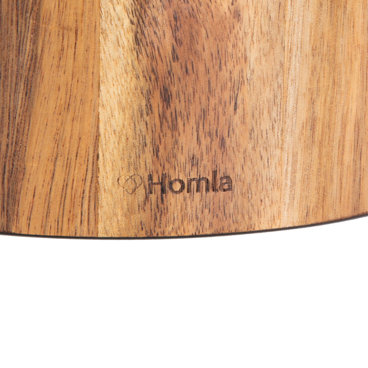 Cos de gunoi Hardie, Homla, 20x25 cm, lemn/metal, natur/negru