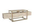 Comoda TV, Dovelle, Bianco, Travertin
