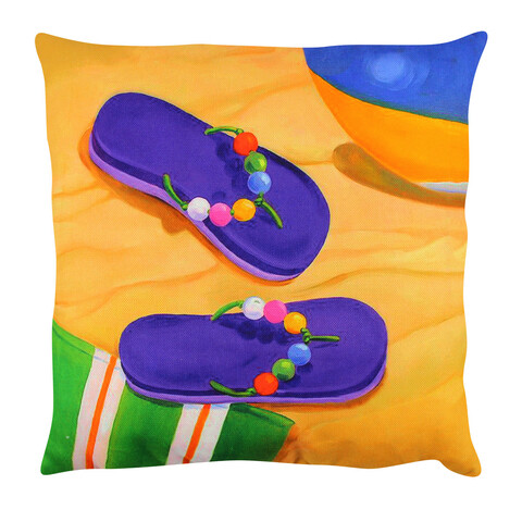 Perna, a12575, 43x43 cm, 50% bumbac / 50% poliester, multicolor