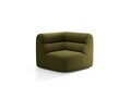 Modul coltar, Neo, Micadoni Home, 100x100x83 cm, tesatura Boucle, verde oliv inchis