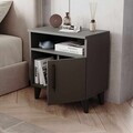 Noptiera, Hanah Home, Kommen, 56x60x33 cm, Antracit