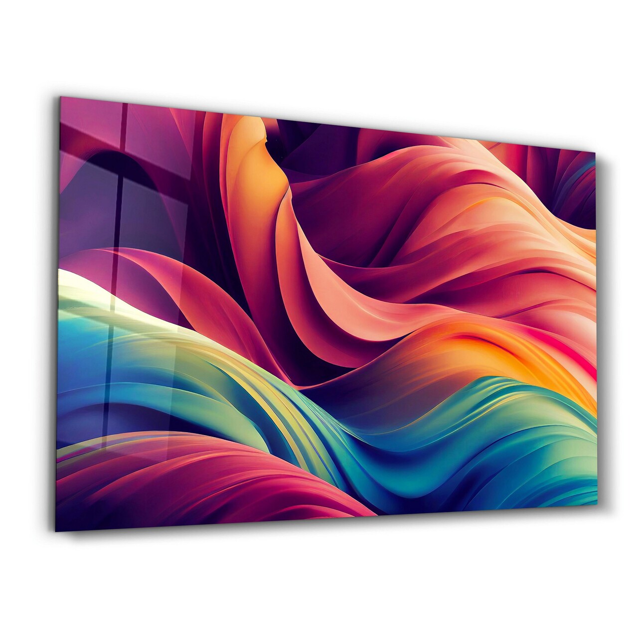 Tablou decorativ, SPR-1344, Dimensiuni: 70 x 110 cm, Multicolor - view 5
