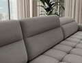 Coltar extensibil dreapta 4 locuri ELTAP, RT-04RAQ, Berrto, 306x165x100 cm, lemn/poliester, gri inchis