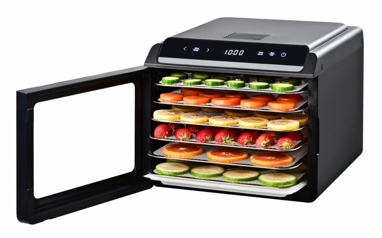 Deshidrator fructe si legume NatureDry, Heinner, 500-600W, negru - view 4