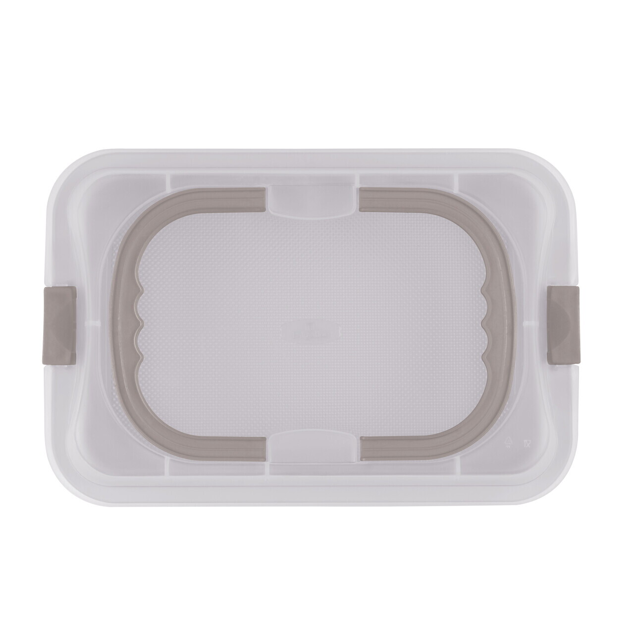 Tava cu capac Berlinger Haus, Taupe, 36.5x24.5x5.5 cm, otel carbon/plastic, taupe mat/alb - imagine 5