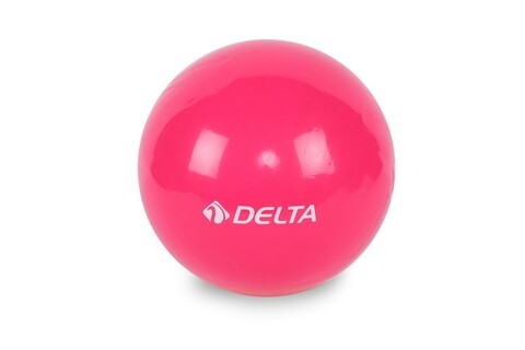 Minge de pilates 267DLT1347, Delta, Ø 20 cm, PVC, roz