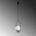 Lustra, Fulgor, 942FLG1659, Metal, Negru