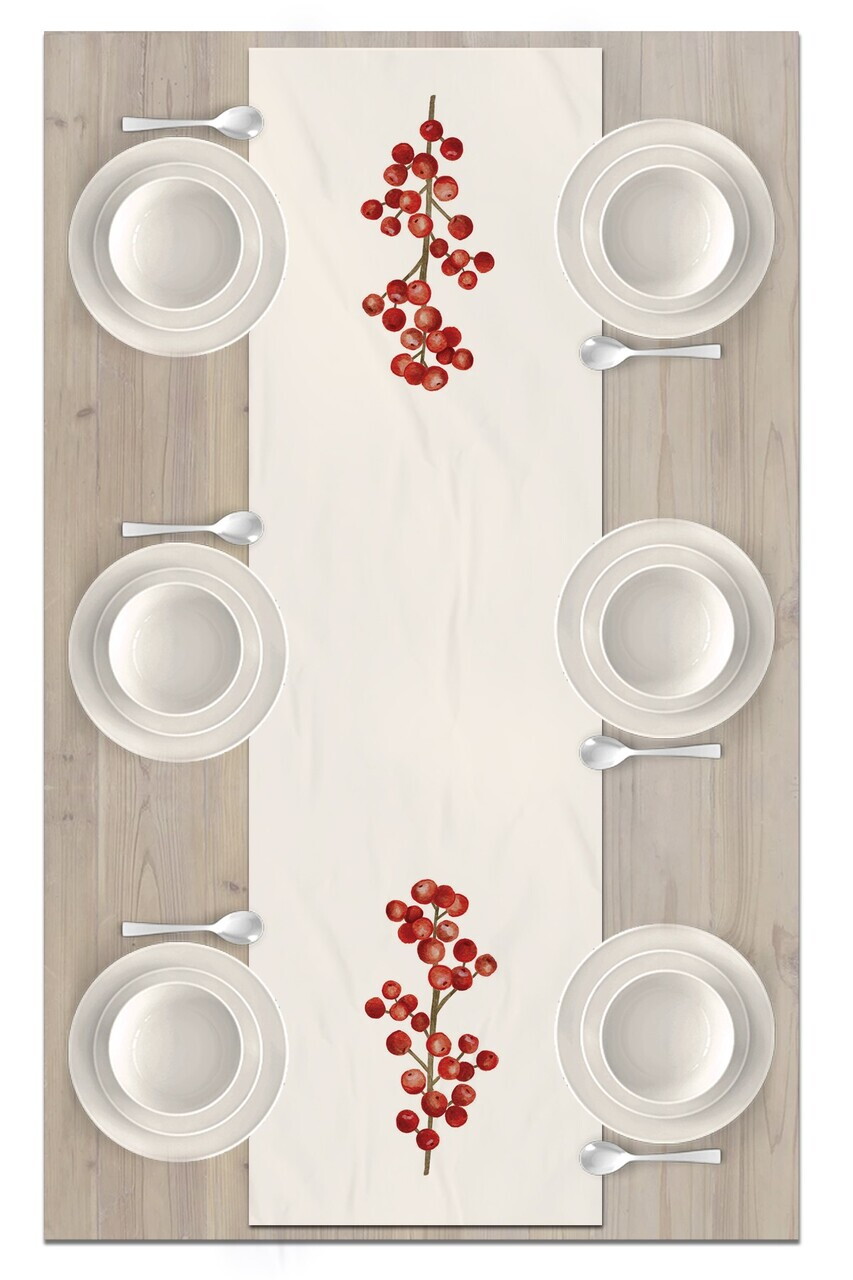 Traversa de masa, Artrunchrst-467, 40x135 cm, Poliester, Multicolor — imaginea 2