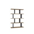 Corp biblioteca, Colman, Harmon, 90x25x127.4 cm, PAL, Stejar / Antracit