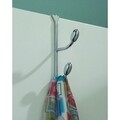 Cuier pentru usa Orbinni, iDesign, 2 agatatori, 2.5x13x15.5 cm, otel