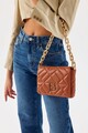 Geanta, Lucky Bees, 520 Tan, piele ecologica, maro