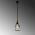Lustra Opviq Tel Story, E27, 40 W, negru