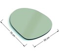 Oglinda decorativa Gusto, Neostill, 55x75 cm, negru