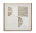 Tablou decorativ Abstract -B, Mauro Ferretti, 60x60 cm, canvas/lemn de pin/plastic, multicolor