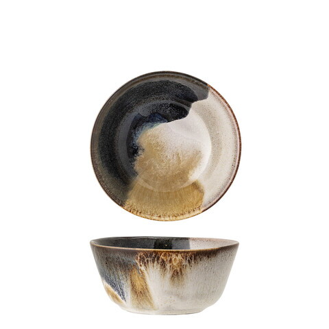 Bol, Bloomingville, Jules, 13x6 cm, 300 ml, ceramica, albastru