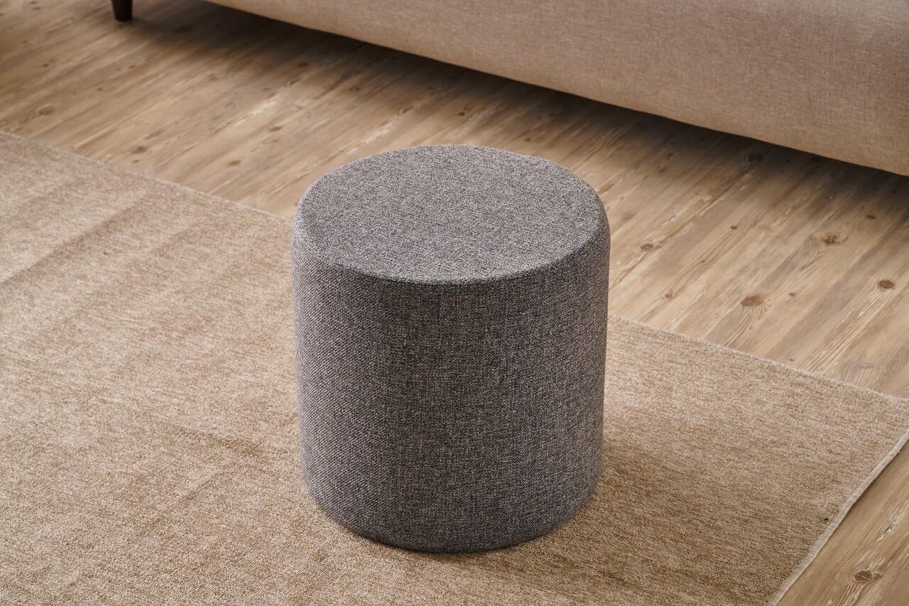 Taburet, Atelier del Sofa, 825BLC5110, Lemn, Antracit - view 2