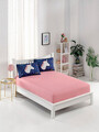 Set de pat pentru o persoana (cearceaf cu elastic si perna) 2 piese, Magic Unicorn, Eponj Home, 65% bumbac/35% poliester