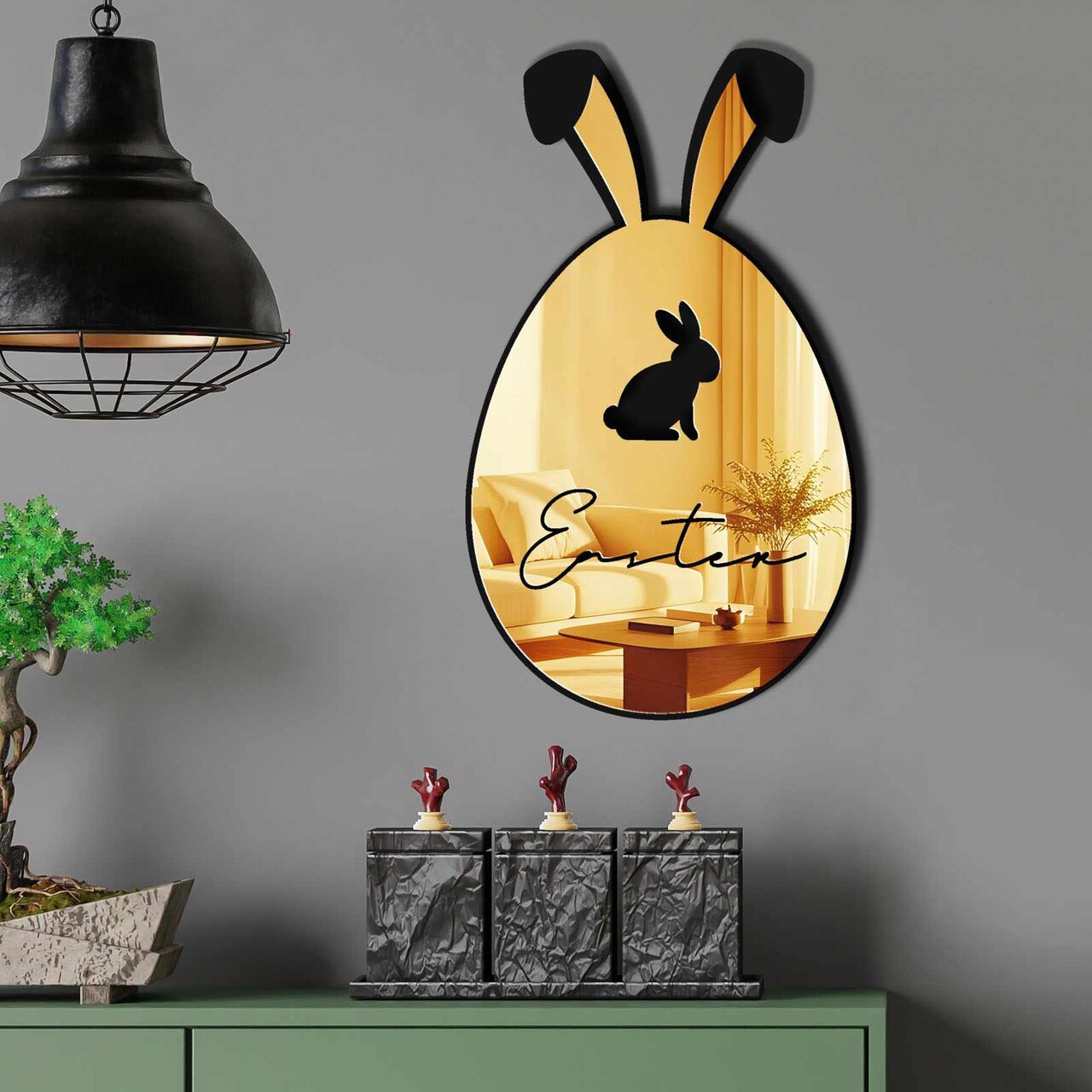 Oglinda decorativa EAS002GOLD Partea de jos: 100% EVA (Grosime: 10 mm) Auriu