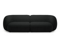 Canapea modulara 4 locuri, Kate, Micadoni, 243x99x76 cm, tesatura boucle, negru