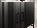 Comoda ELTAP, Raftt, 120x42x80 cm, PAL/MDF, negru