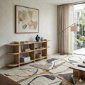 Consola, Hanah Home, Flusso, 170x65x30 cm, PAL, Maro