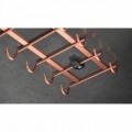 Suport cani pentru dulap Metaltex Undershelf Copper