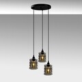 Candelabru, Opviq, Smoked - 061, E27, 60 W, metal/sticla