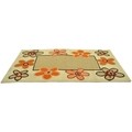 Covor Flowers, Decorino, 60x110 cm, polipropilena, multicolor