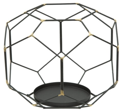 Suport pentru lumanare bright ball, mauro ferretti, Ø24 x 20 cm, fier