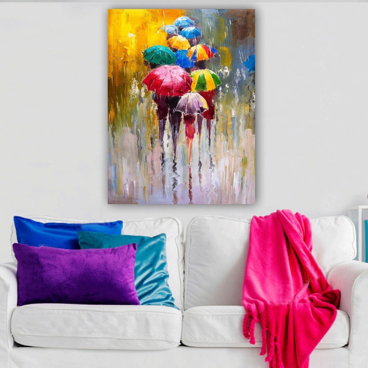 Tablou decorativ 613776053_70100 Cadru: 100% LEMN (grosime: 3 cm) Multicolor