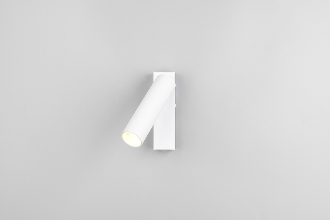 Aplica de perete Ambala, TRIO, 17x13x17.5 cm, 5.5W, 1x SMD, metal, alb mat - 1 | YEO