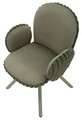 Set 2 scaune Stockholm -B, Mauro Ferretti, 64x68x83 cm, fier/poliester, verde