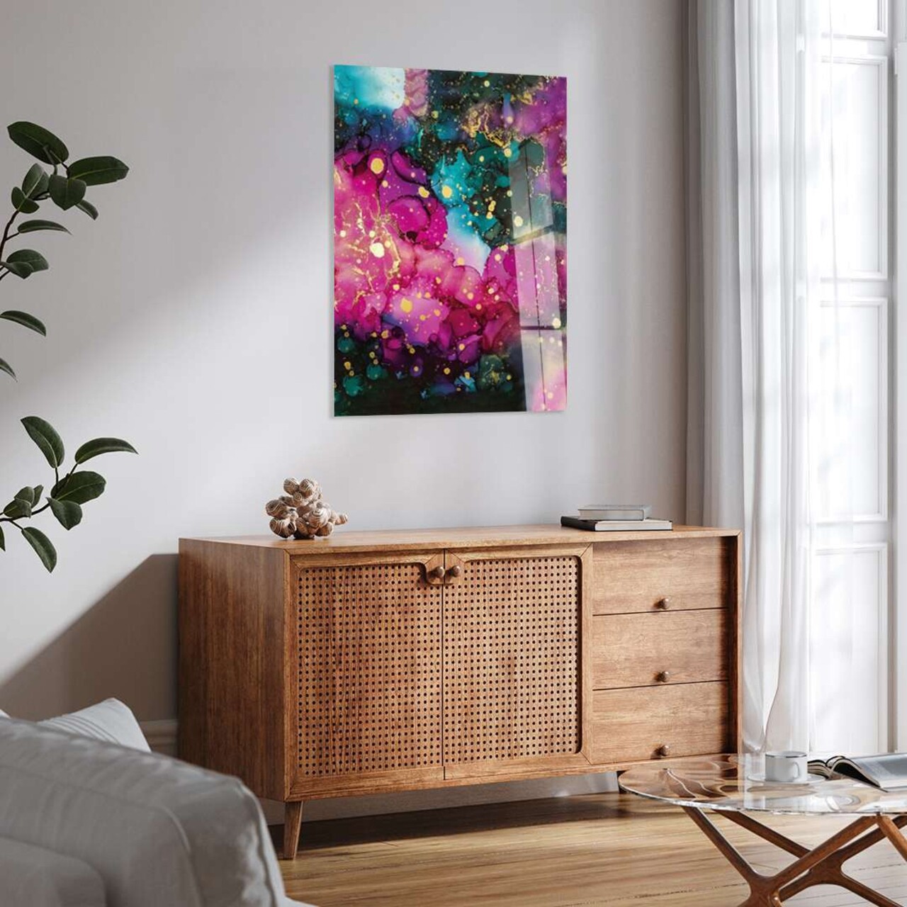 Tablou decorativ, Hhlzvh006, 30 x 40 cm, Multicolor - view 2
