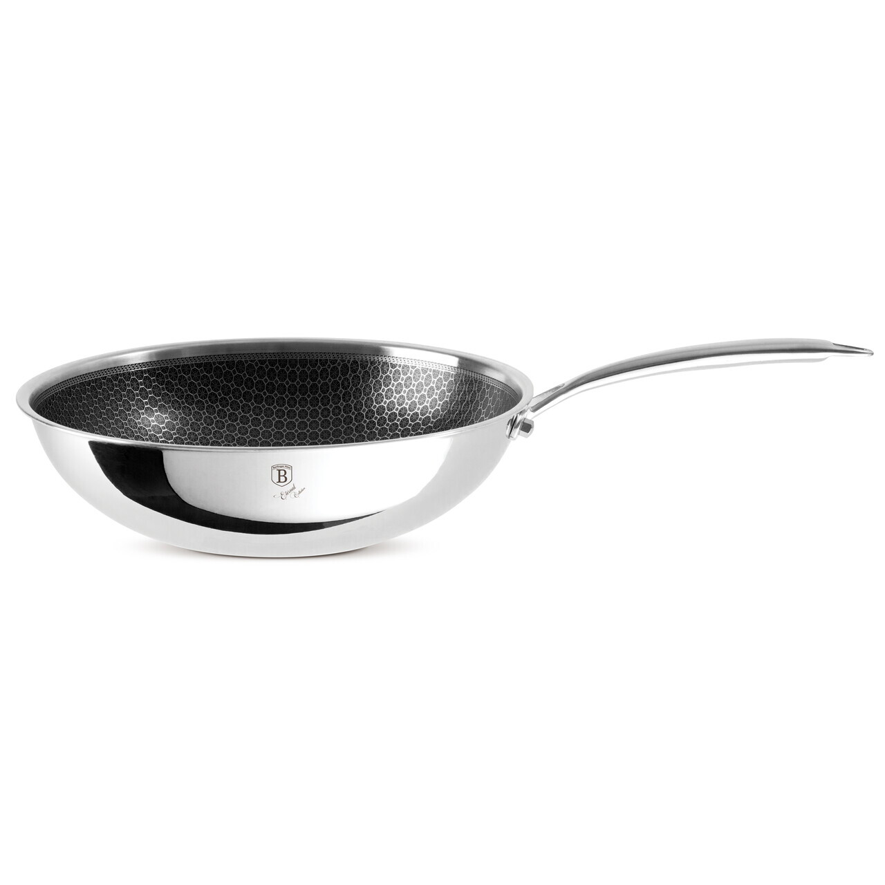 Tigaie Wok Berlinger Haus, Eternal, 30 cm, inox, argintiu - imagine 4