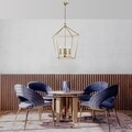 Lustra, Till - 13252, Fulgor, 50 x 71 x 123 cm, 4 x E14, 40W, auriu