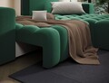 Coltar extensibil dreapta 4 locuri ELTAP, Bon-30, Bonett, 250x175x92 cm, lemn/poliester, verde inchis