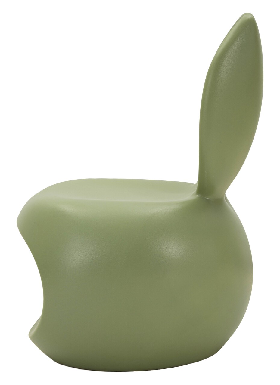 Taburet pentru copii, Mauro Ferretti, Bunny, 57x55x79 cm, utilizare interior / exterior,  plastic, verde - view 7