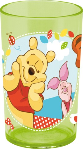 Pahar Winnie the Pooh, Disney, 225 ml, plastic, verde