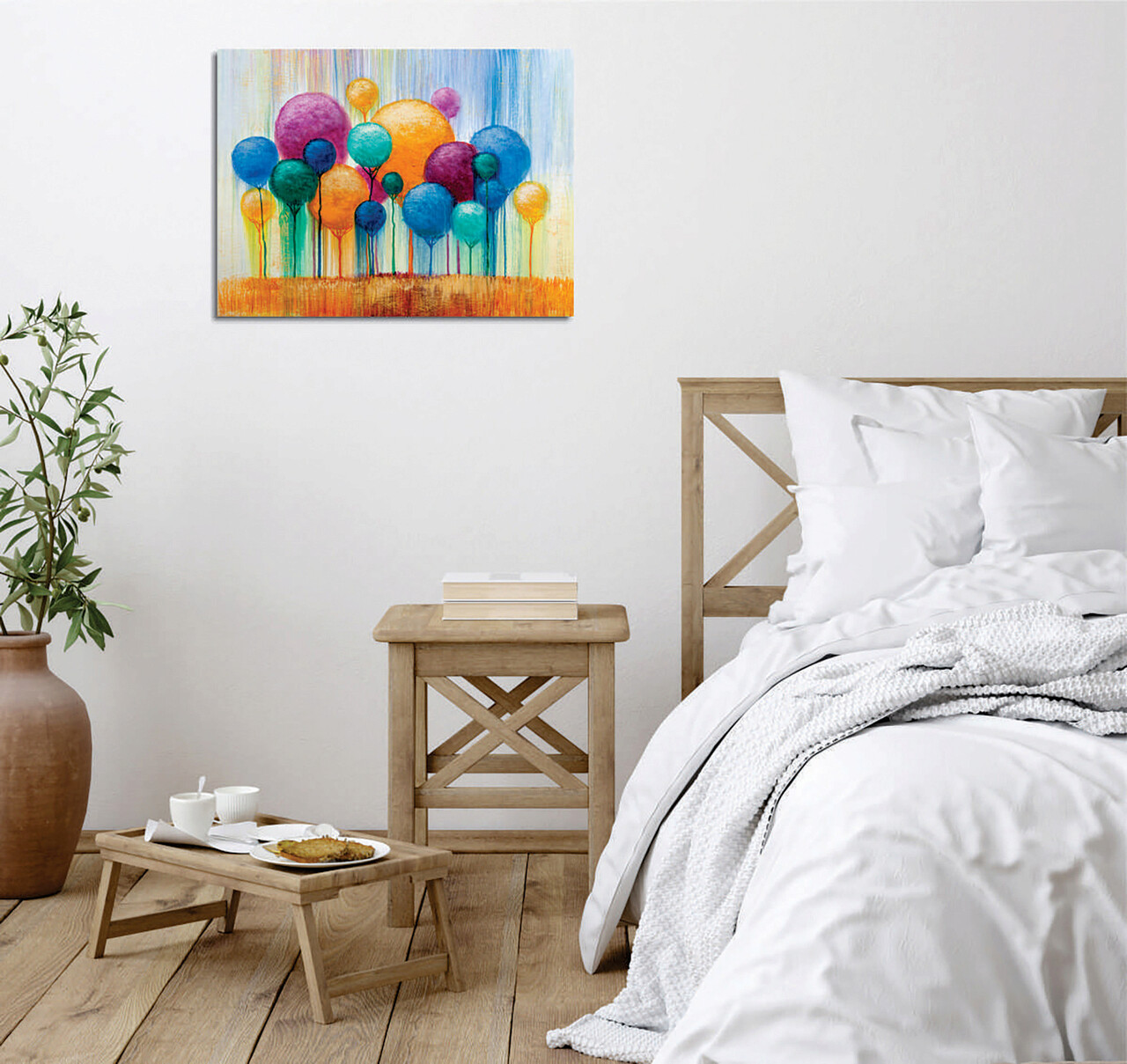 Tablou decorativ, DC426, Rama de lemn, Multicolor - view 2