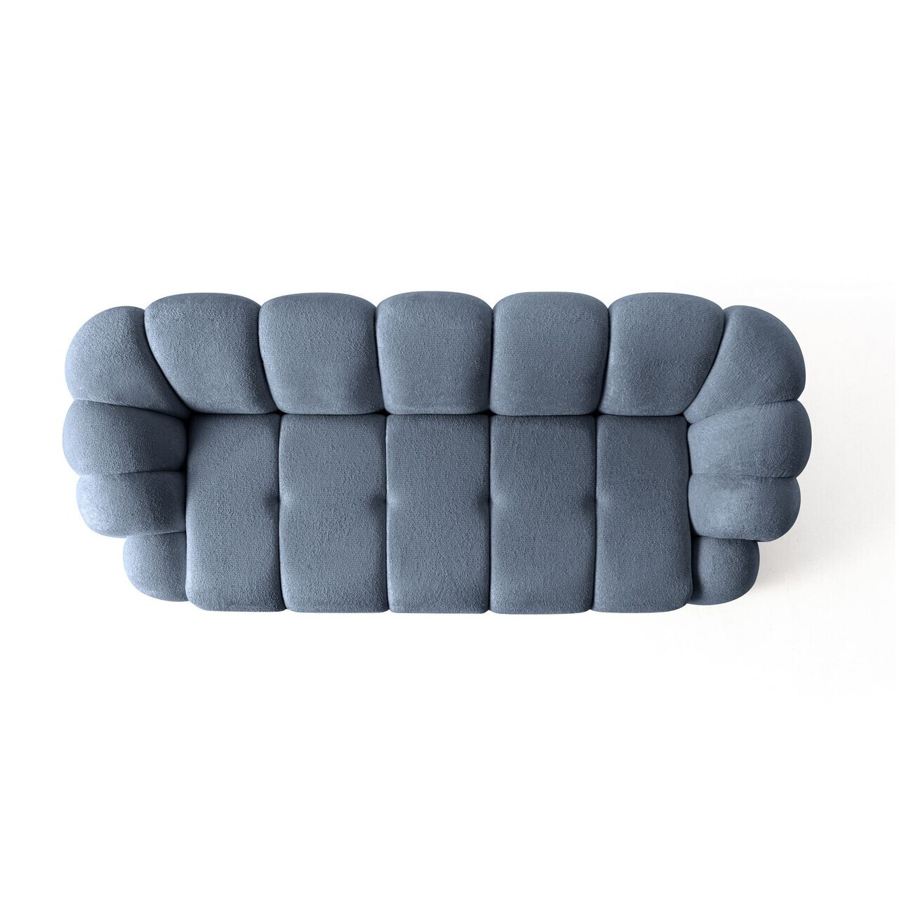 Canapea 3 locuri, Atelier del Sofa, 752EST1133, Lemn de carpen/PAL melaminat, Albastru navy - view 8