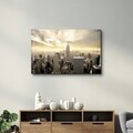 Tablou decorativ, OGLS-1159, Dimensiuni: 46 x 72 cm, Multicolor