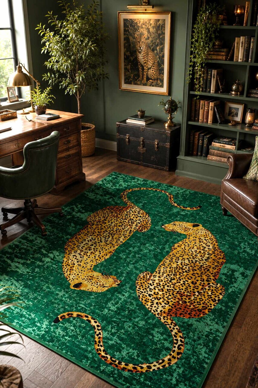 Covor, Mesiogreen, 140x190 cm, Multicolor — imaginea 3